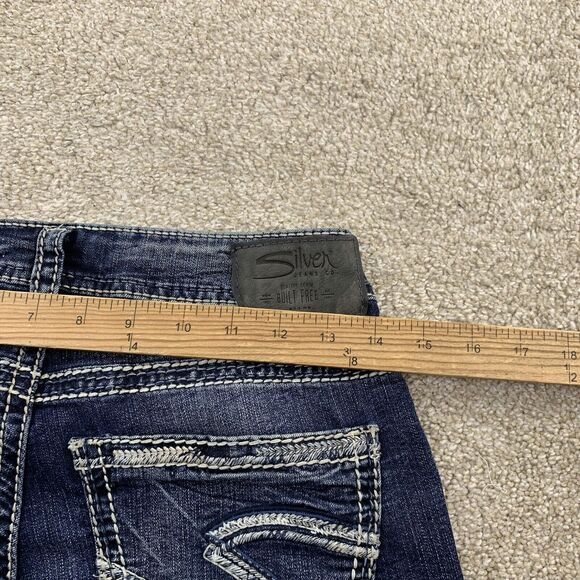 Silver Jeans Suki High Boot Size 27 X 31" Inseam Stretch Women 52-20 - Picture 7 of 9